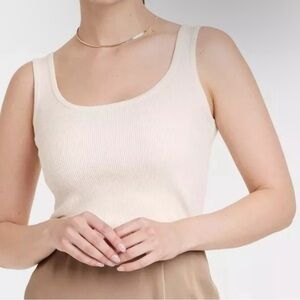 St. John | Santana Ivory Shell Tank